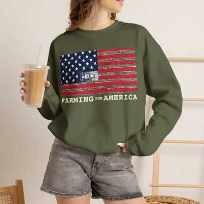 Farming for America Crewneck Sweatshirt