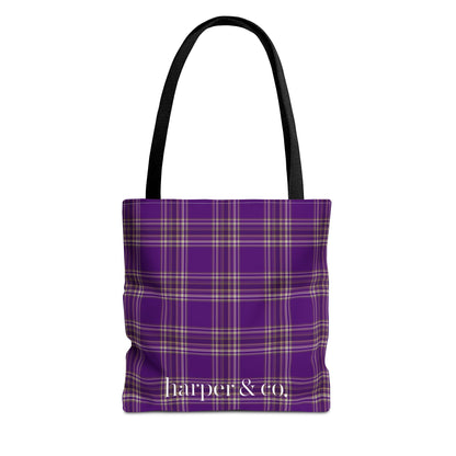 Chic Plaid Tote Bag for Everyday Use, Eco-Friendly, Perfect for Shopping, Gifts, or Travel