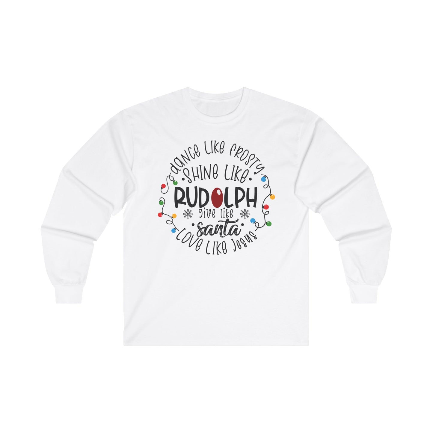 Rudolph Unisex Ultra Cotton Long Sleeve Tee