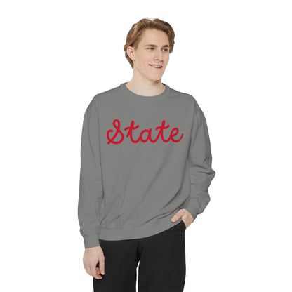 State Unisex Garment-Dyed Sweatshirt