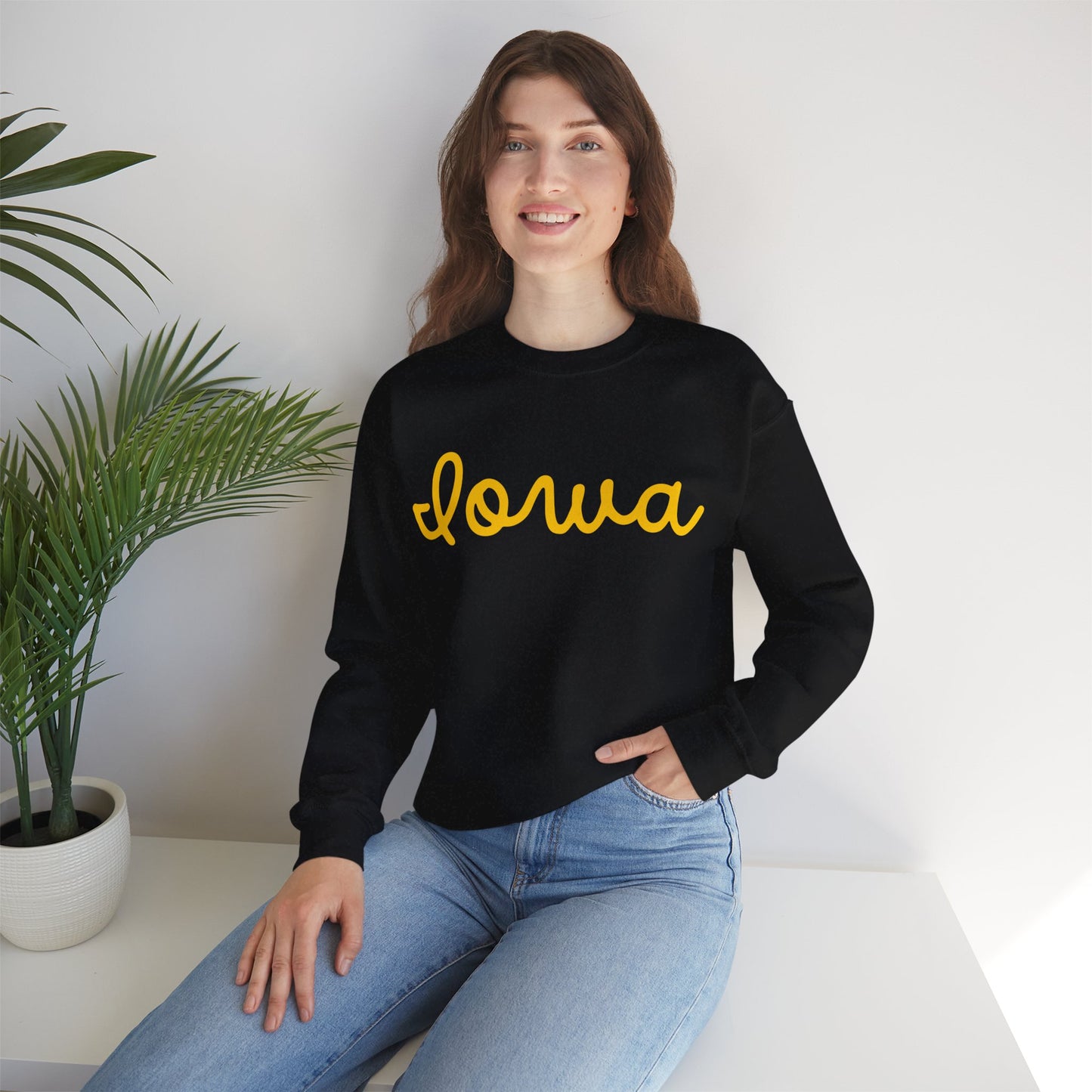 Iowa Unisex Heavy Blend™ Crewneck Sweatshirt Full Size