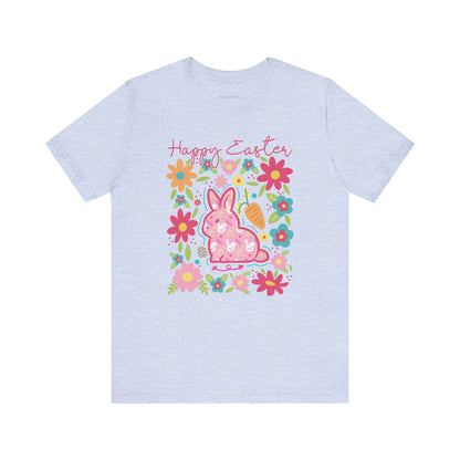 Happy Easter Bella Canvas Unisex Jersey Short Sleeve Tee