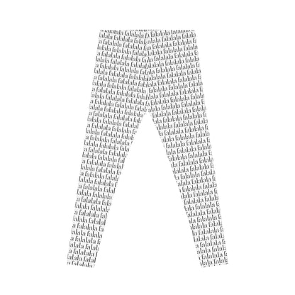 'fa la la' Holiday Leggings — Women's Christmas Patterned Leggings