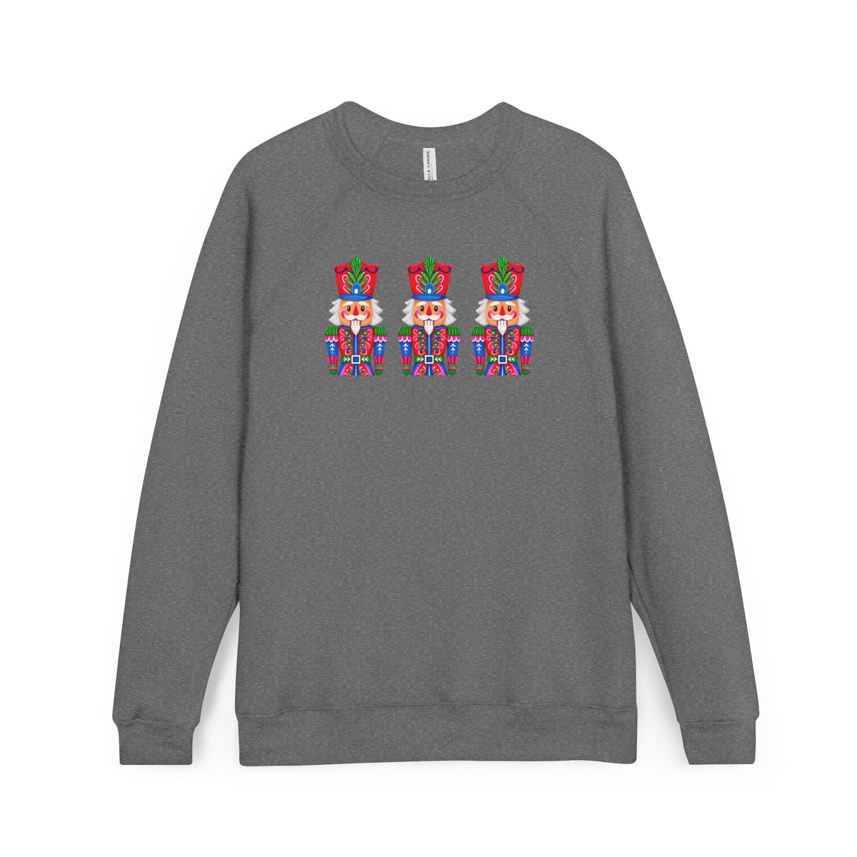 Nutcracker Trio Sweatshirt — Christmas Holiday Crewneck