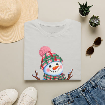 Festive Snowman Christmas T-Shirt