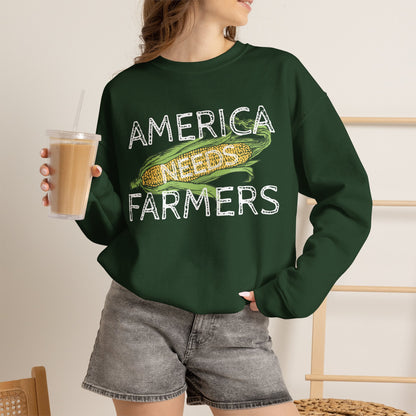 America Needs Farmers Sweatshirt
