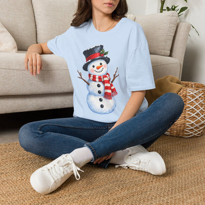 Festive Snowman Christmas T-Shirt