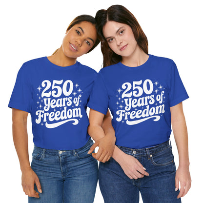 250th Anniversary America T-Shirt — USA Bicentennial Celebration Tee