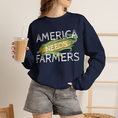 America Needs Farmers Sweatshirt