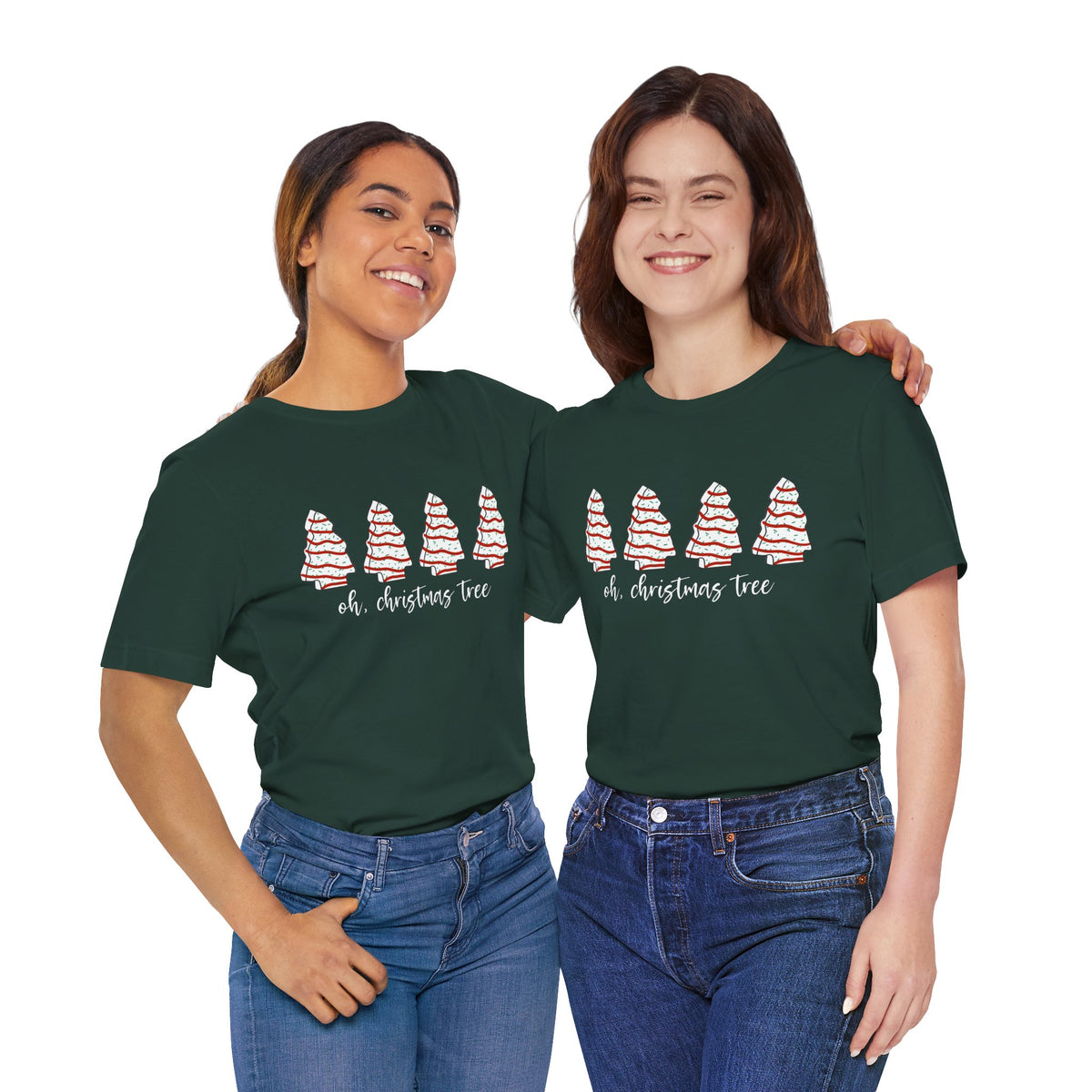 Oh, Christmas Tree Tee — Cute Christmas Tree Graphic Holiday T-Shirt