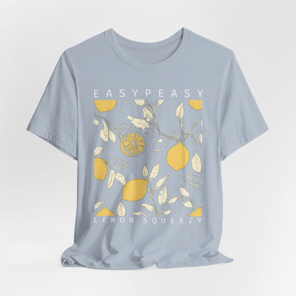Easy Peasy Lemon Squeezy T-Shirt — Retro Lemon Graphic Tee