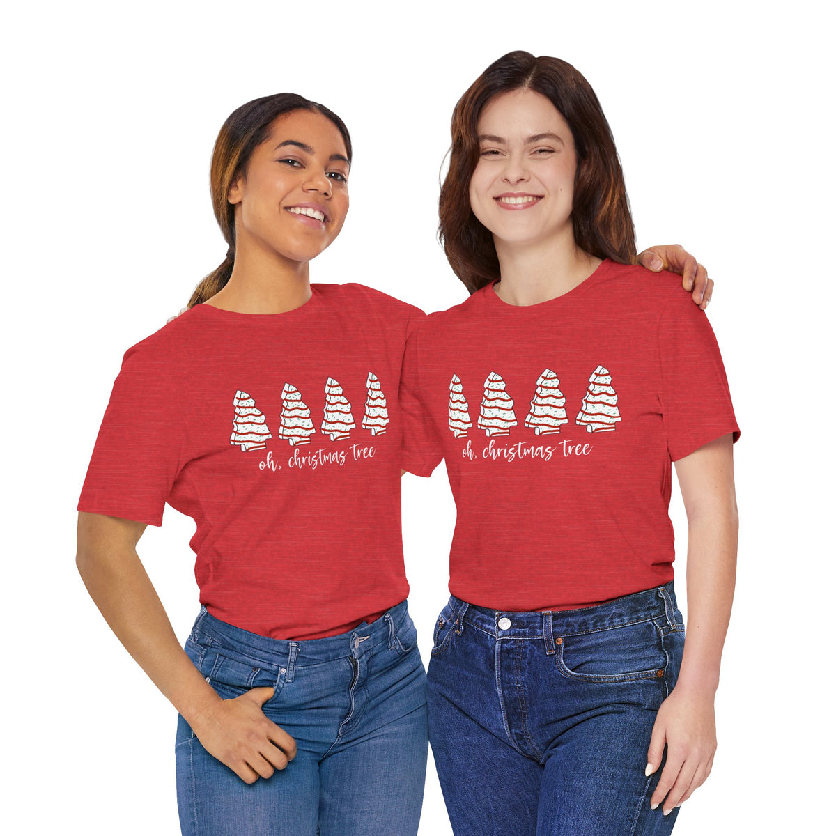 Oh, Christmas Tree Tee — Cute Christmas Tree Graphic Holiday T-Shirt