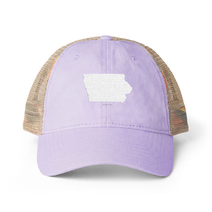 Iowa Women's Washed Mesh-Back Cap