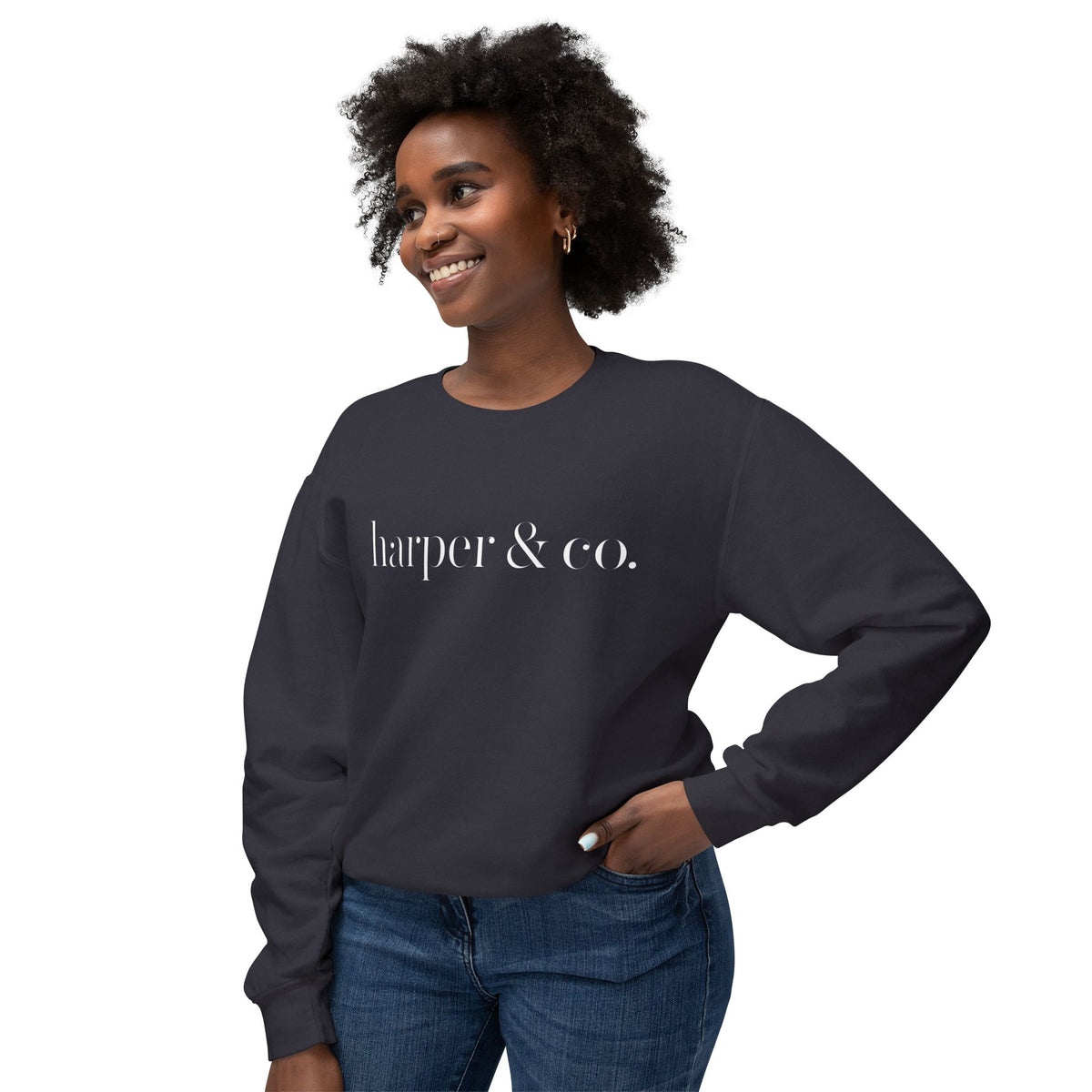 Harper & Co. Minimalist Crewneck Sweatshirt
