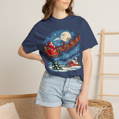 Christmas Santa Sleigh T-Shirt