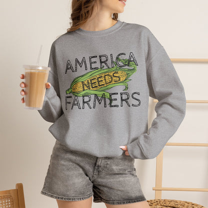 America Needs Farmers Sweatshirt