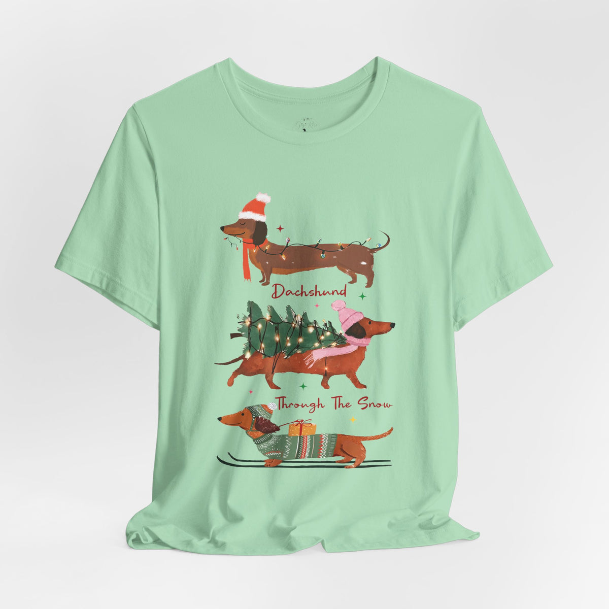 Dachshund Through the Snow T-Shirt