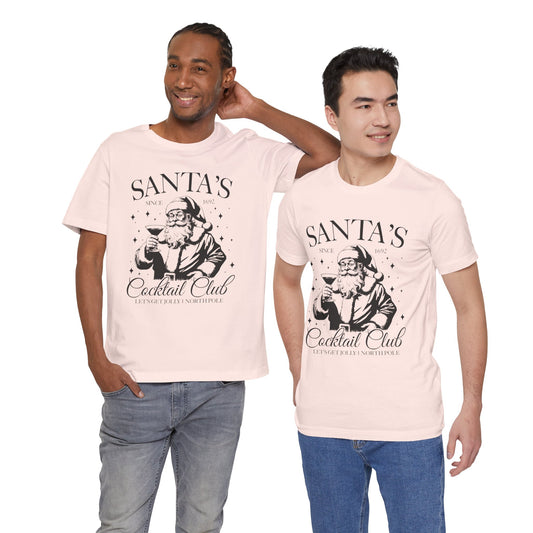 Santa's Cocktail Club T-Shirt