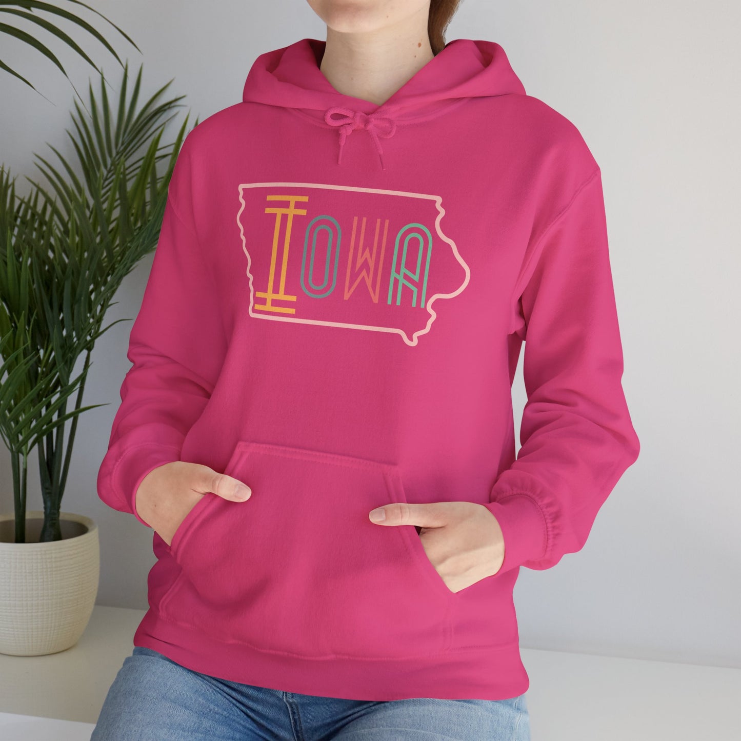 Iowa Light Unisex Heavy Blend™ Hooded Sweatshirt