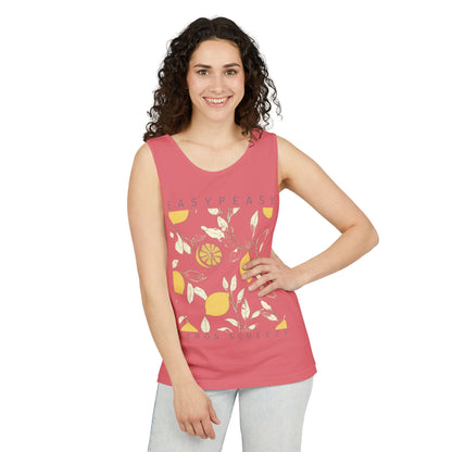 Lemon Squeeze Tank Top — Easypeasy Citrus Graphic Tank
