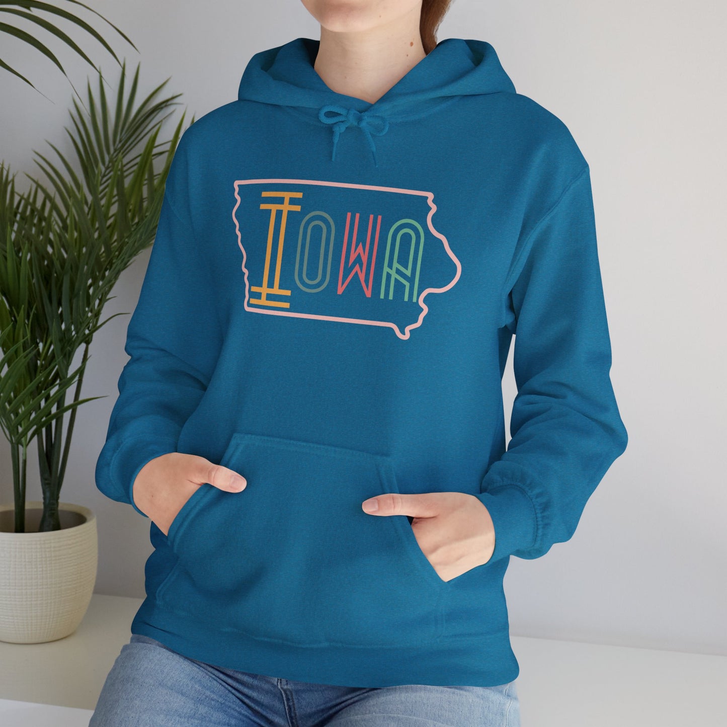 Iowa Light Unisex Heavy Blend™ Hooded Sweatshirt