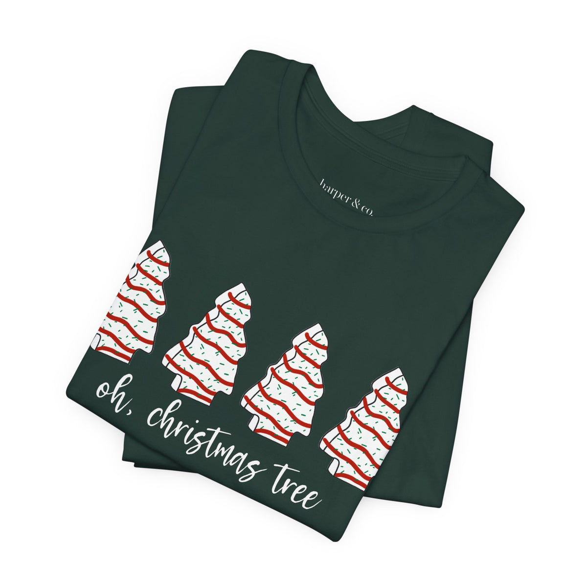 Oh, Christmas Tree Tee — Cute Christmas Tree Graphic Holiday T-Shirt