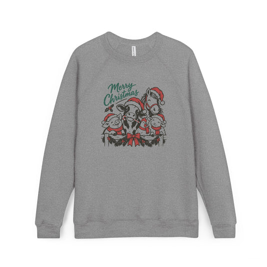Merry Christmas from the Farm Animals Sweatshirt