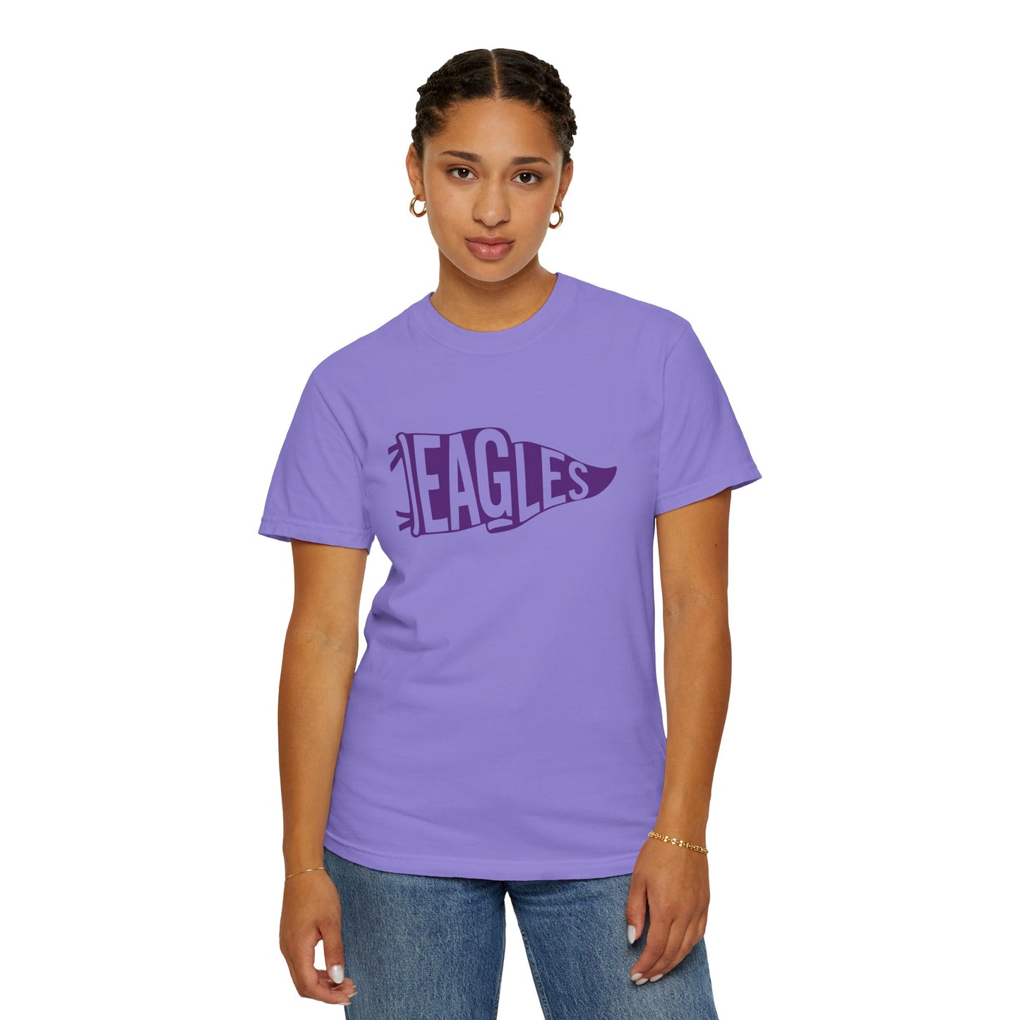 Eagles Pennant T‑Shirt — Vintage Campus Sports Tee