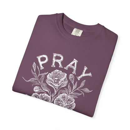 Pray Hope Believe T-Shirt — Inspirational Crewneck Tee