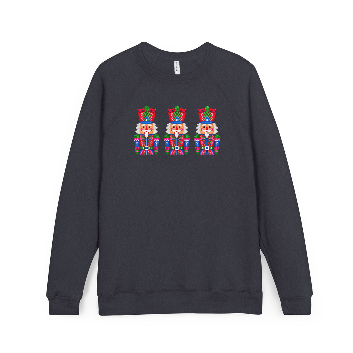 Nutcracker Trio Sweatshirt — Christmas Holiday Crewneck