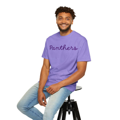 Panthers Script Garment Dyed T-Shirt
