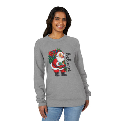 Santa "Believe" Christmas Sweatshirt