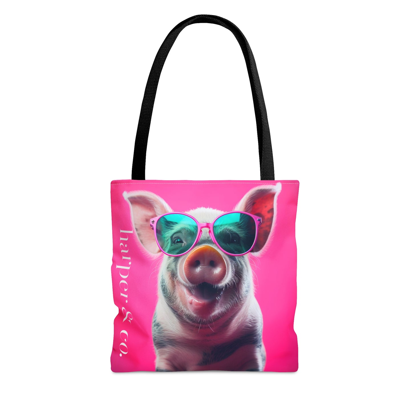 Cool Pig Tote Bag (AOP)