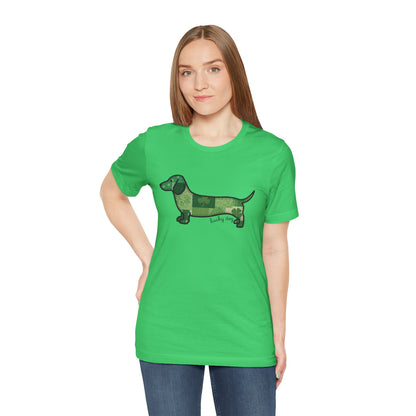 Lucky Dog Dachshund St. Patrick’s Day T-Shirt