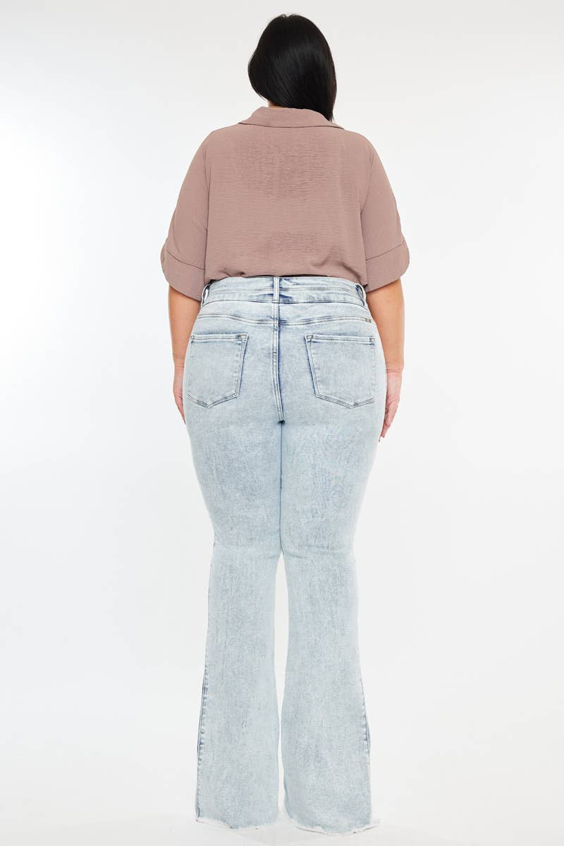 PLUS HISE RISE BOOTCUT-KC7882L-P