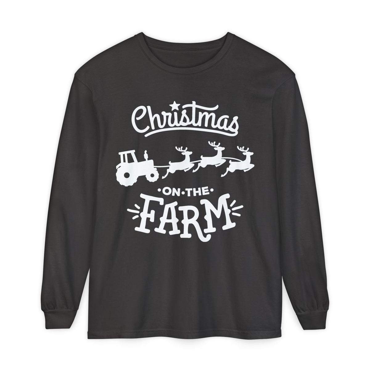 Christmas on the Farm Unisex Ultra Cotton Long Sleeve Tee