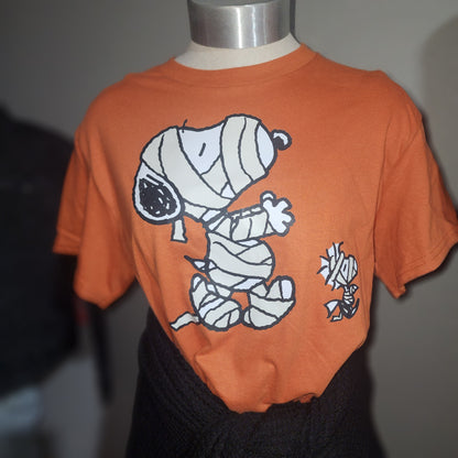 Halloween Snoopy and Woodstock Mummy Shirt, Trick or Treat