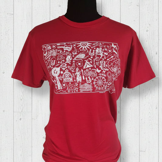 All Things Iowa Tee