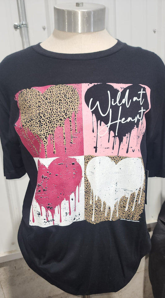 Wild at Heart Bella Canvas Tee
