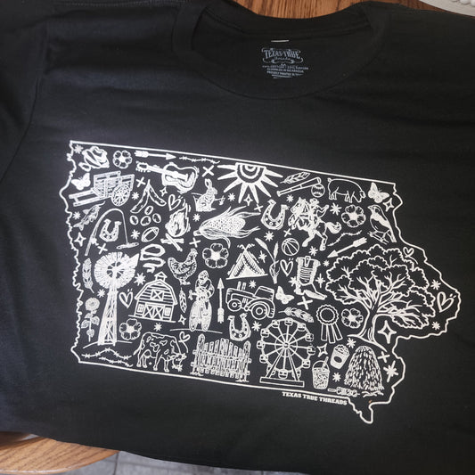 All Things Iowa Tee
