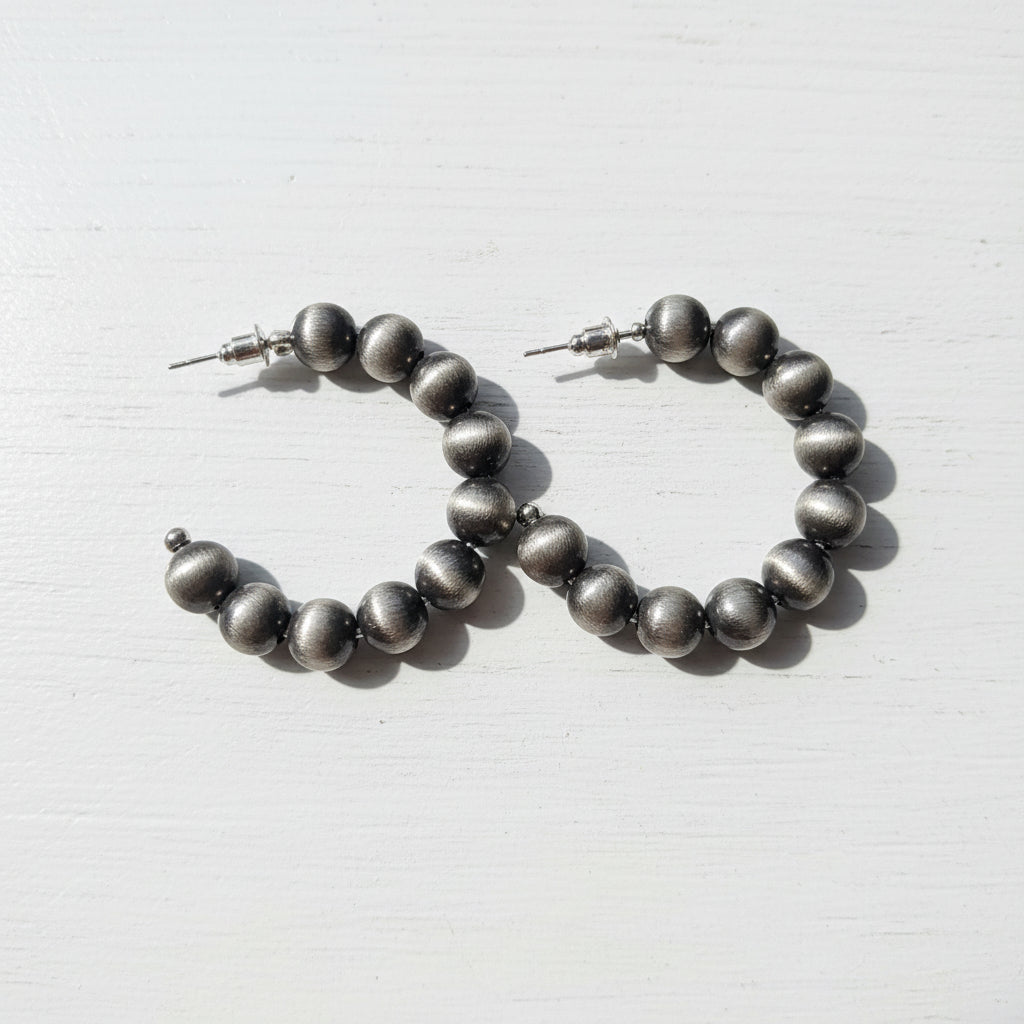 Handmade Faux Navajo Pearl Earrings