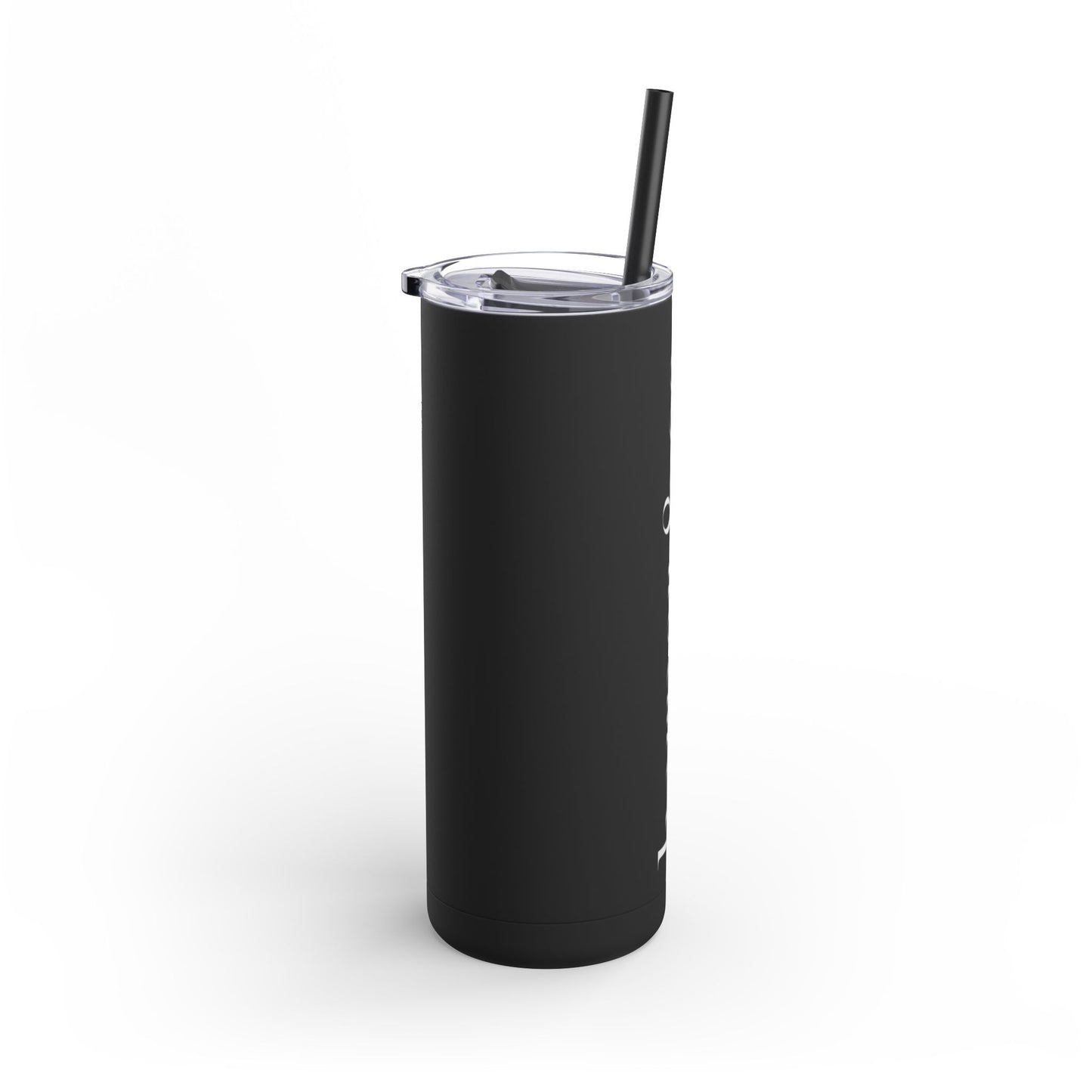 harper & co. matte Skinny Tumbler with Straw, 20oz