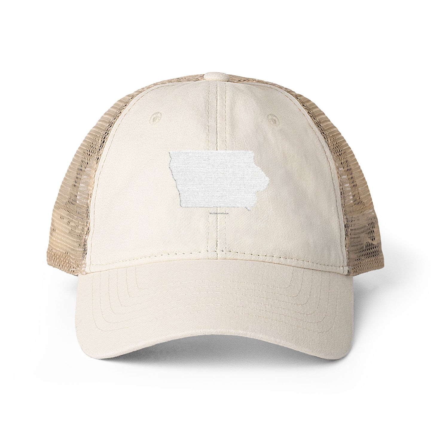 Iowa Women's Washed Mesh-Back Cap