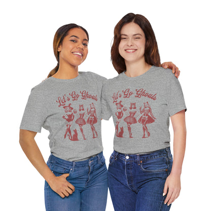 Let's Go Ghouls Bella Canvas Unisex Jersey T-Shirt - Multiple Colors