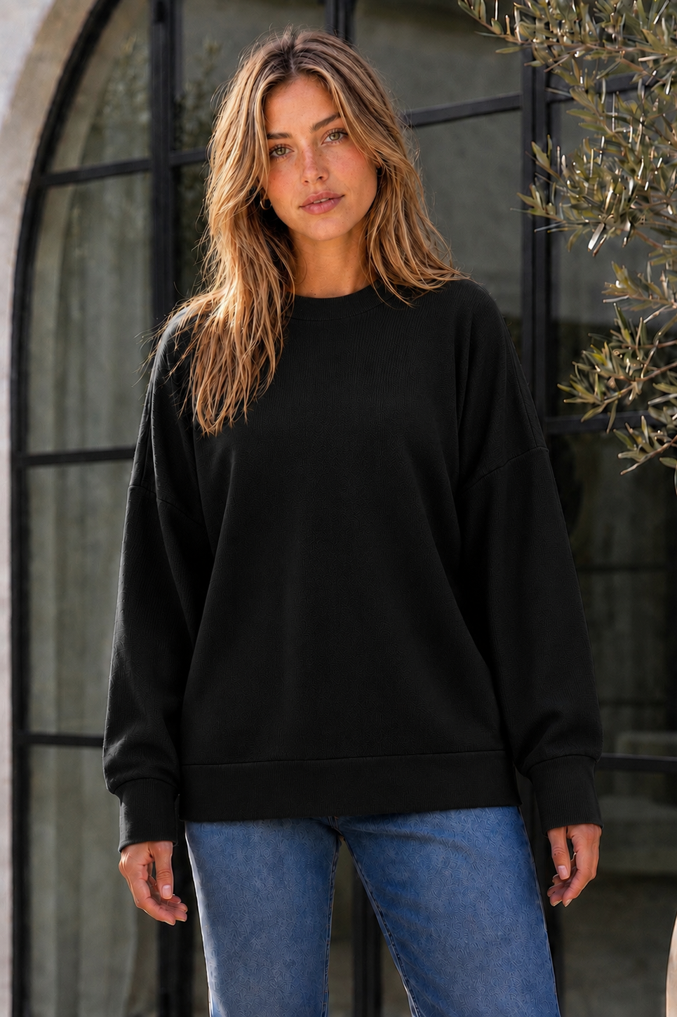 Effortless Relaxed-Fit Knit Cardigan