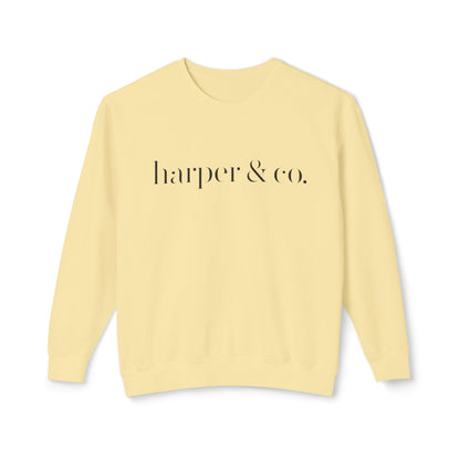 Harper & Co. Minimalist Crewneck Sweatshirt
