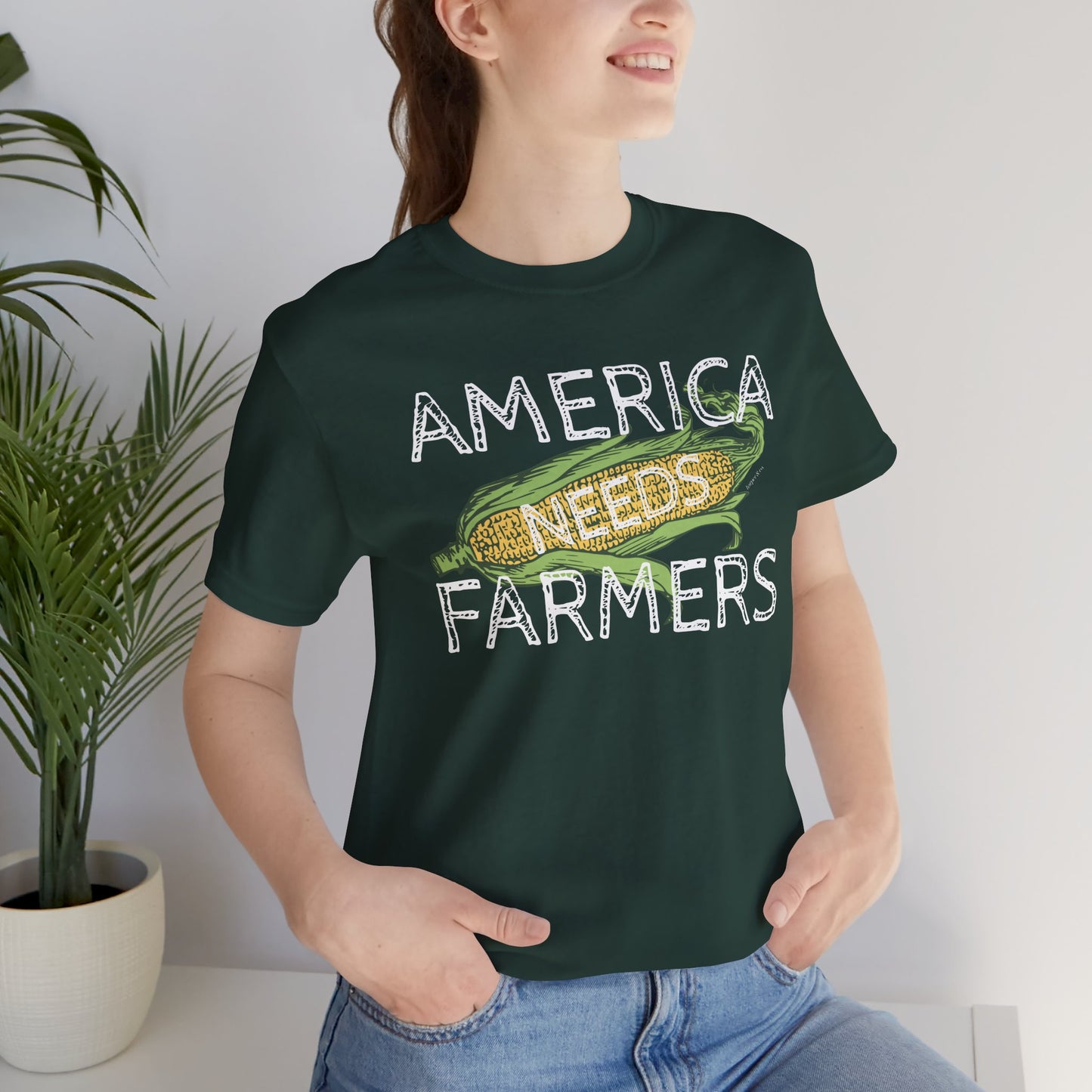 America Needs Farmers Unisex Tee