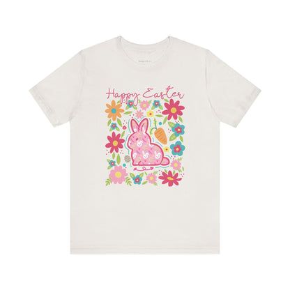 Happy Easter Bella Canvas Unisex Jersey Short Sleeve Tee