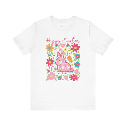 Happy Easter Bella Canvas Unisex Jersey Short Sleeve Tee