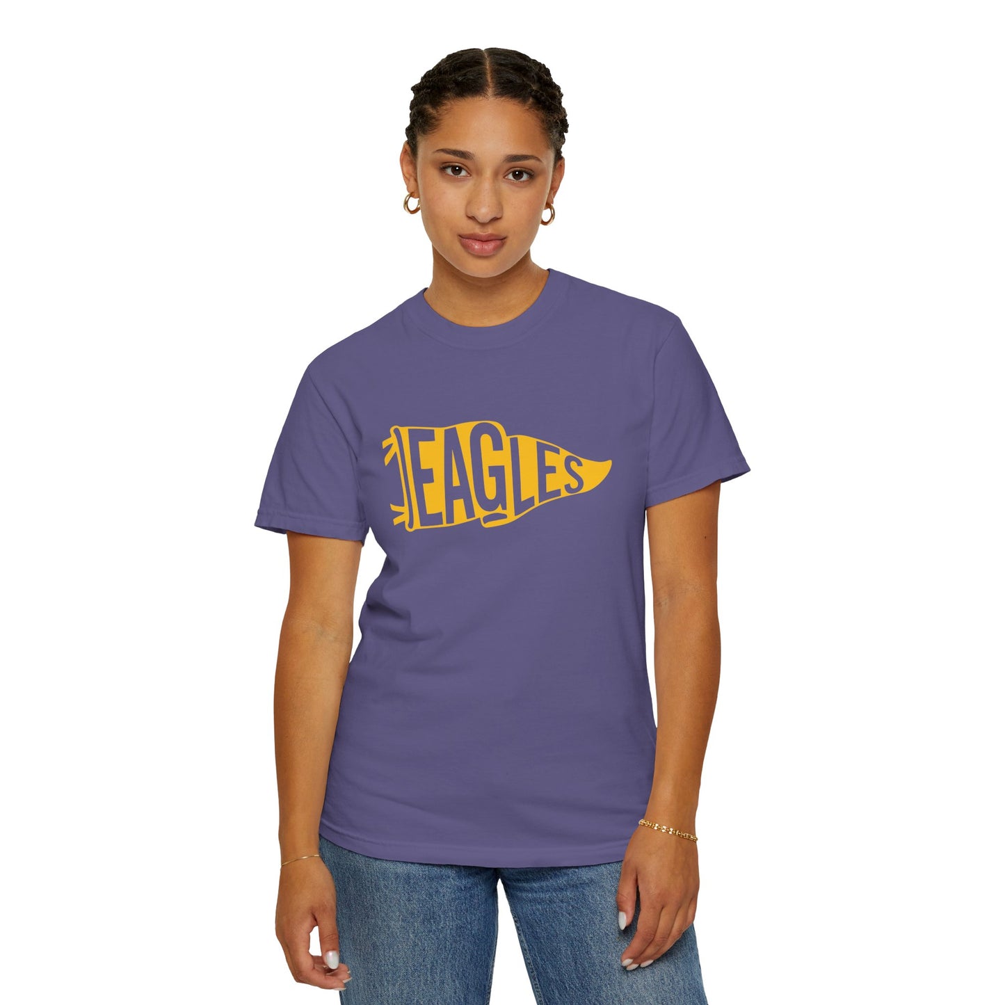 Eagles Pennant T‑Shirt — Vintage Campus Sports Tee